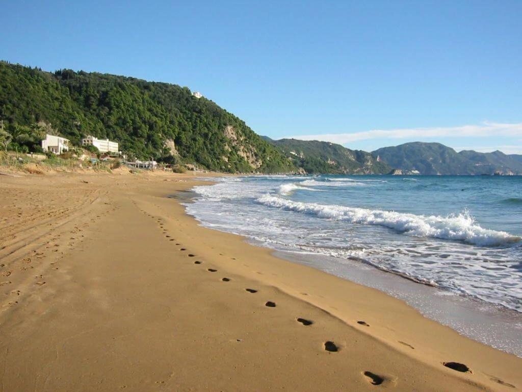 Aurora Apartment Corfu Pelekas Esterno foto
