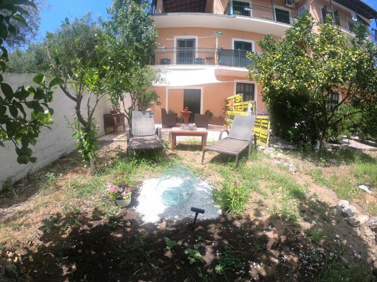Aurora Apartment Corfu Pelekas Esterno foto